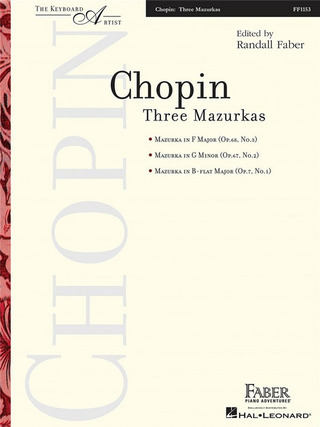 Frédéric Chopinet al. - Three Mazurkas