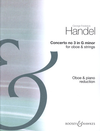 Georg Friedrich Haendel - Concerto N. 3 Sol Min. (Willner)