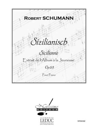 Robert Schumann - Sizilianisch Op68 -Sicilienne