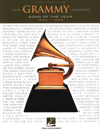 The Grammy Awards Song of the Year 1970–1979
