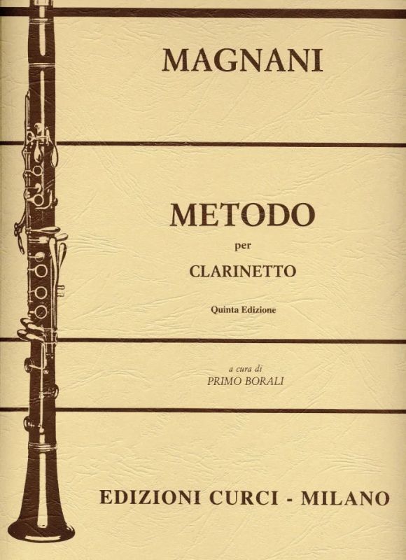Aurelio Magnani - Metodo Per Clarinetto (Rev.Borali)