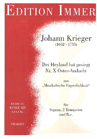 Johann Krieger - Der Heyland hat gesiegt