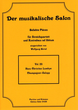 Hans Christian Lumbye: Champagner-Galopp op. 14