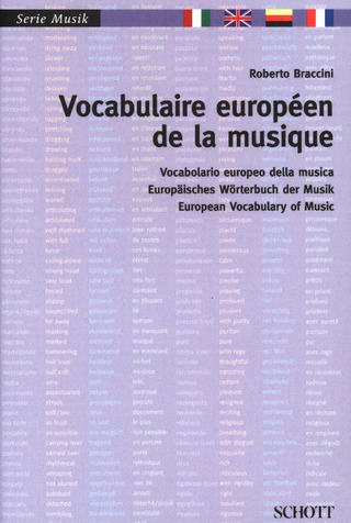 Roberto Braccini: Vocabulaire européen de la musique