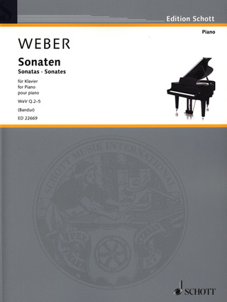 Carl Maria von Weber - Sonatas WeV Q.2-5