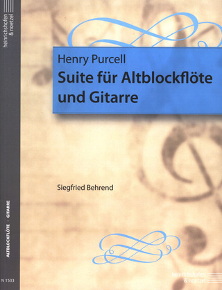 Henry Purcell: Suite für Altblockflöte und Gitarre
