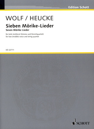 Hugo Wolf et al.: Sieben Mörike-Lieder