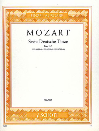 Wolfgang Amadeus Mozart - Six German Dances