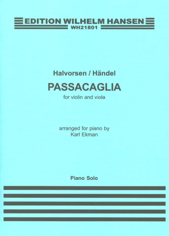 Georg Friedrich Händely otros. - Passacaglia