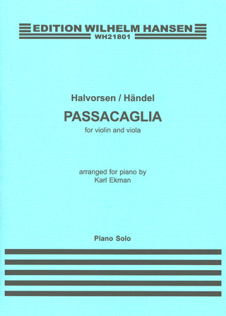 Georg Friedrich Händel y otros.: Passacaglia
