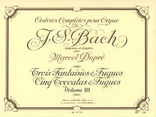 Johann Sebastian Bach - Œuvres complètes pour Orgue 3