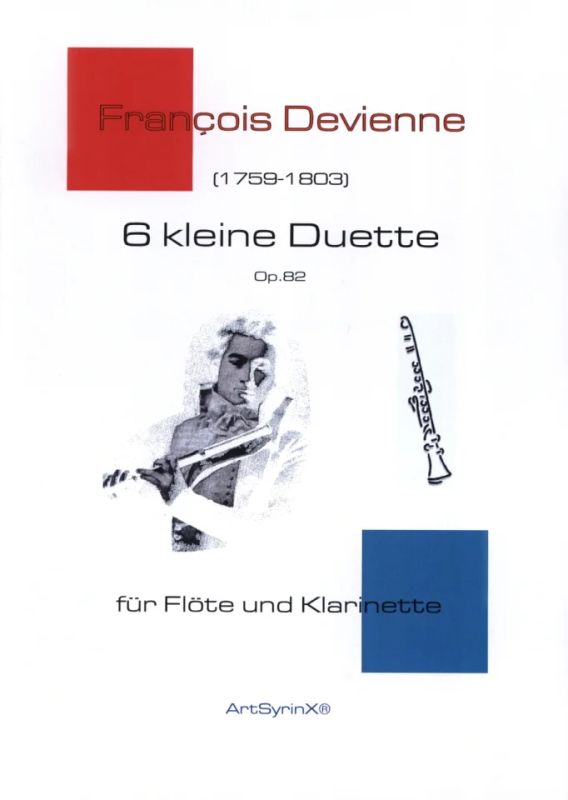 François Devienne - 6 kleine Duette für Flöte und Klarinette op. 82