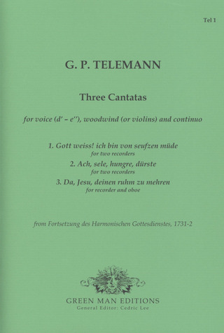 Georg Philipp Telemann: Drei Kantaten