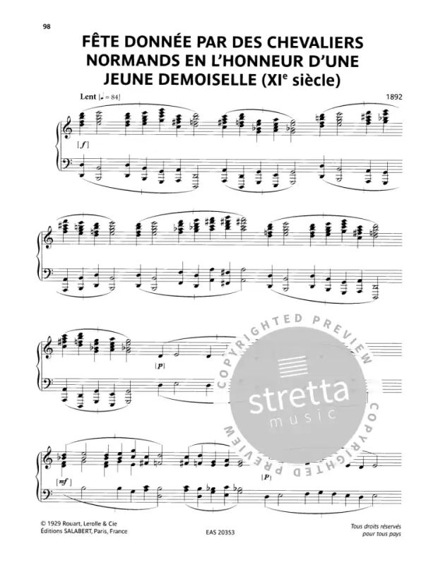 Erik Satie - Intégrale des œuvres pour piano volume 1