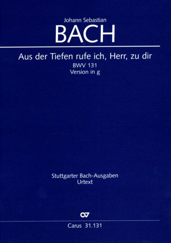 Johann Sebastian Bach - From the deep, Lord, cried I, Lord, to Thee BWV 131