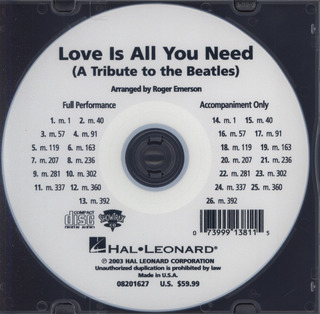 George Harrison et al. - Love Is All You Need (SHOWTRACK CD)