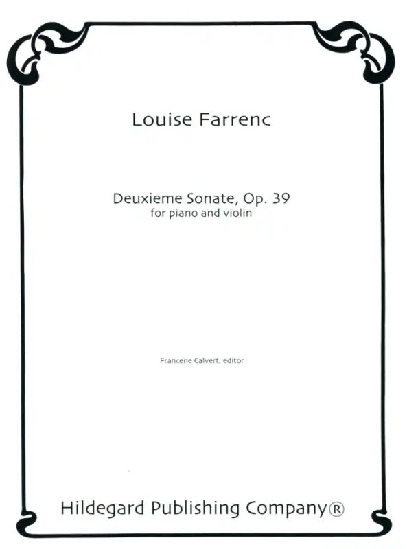 Louise Farrenc - Sonate 2 Op 39