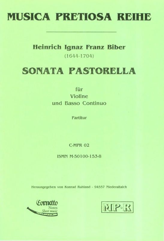 Heinrich Ignaz Franz Biber: Sonata pastorella (0)