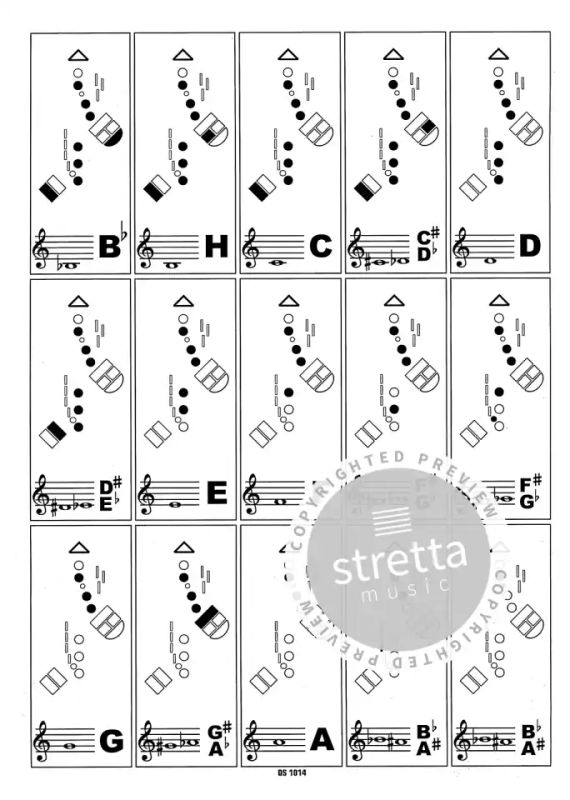 başlatmak kitap seyyar  Grifftabelle für Saxophon from Pit Winther | buy now in the Stretta sheet  music shop