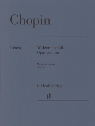Frédéric Chopin - Waltz in e minor op. post.