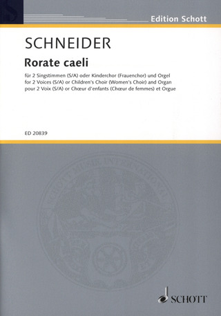 Enjott Schneider - Rorate caeli (2009)