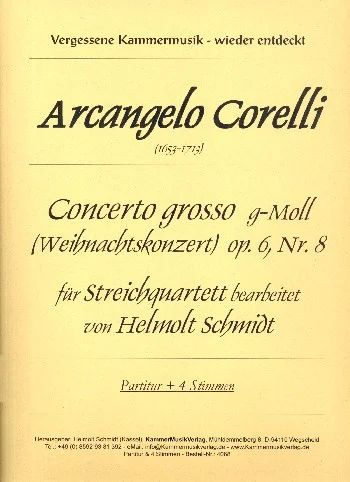 Arcangelo Corelli - Concerto grosso G minor, op. 6/8