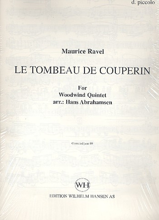Maurice Ravel: Le Tombeau De Couperin