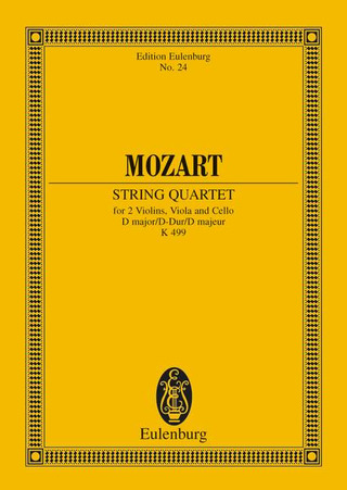 Wolfgang Amadeus Mozart - Streichquartett D-Dur