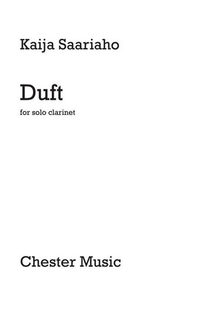 Kaija Saariaho - Duft for Solo Clarinet