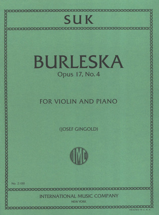 Josef Suk - Burlesca Op.17/4