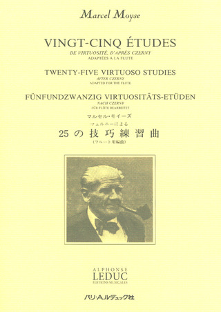 Marcel Moyse - 25 Etudes de Virtuosite d'apres Czerny
