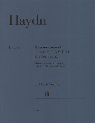 Joseph Haydn: Klavierkonzert D-Dur Hob. XVIII:11