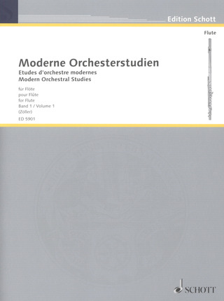 Moderne Orchesterstudien für Flöte