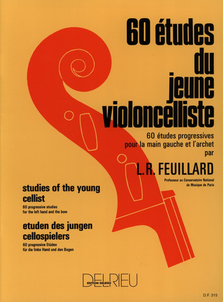 Louis R. Feuillard - 60 Etüden des jungen Cellospielers