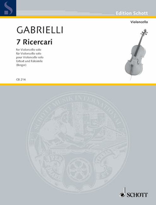 Domenico Gabrielli - 7 Ricercari