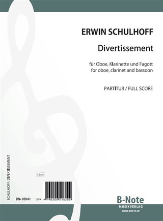 Erwin Schulhoff: Divertissement
