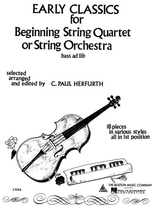 Paul C. Herfurth - Early Classics For Beginning String Orchestra