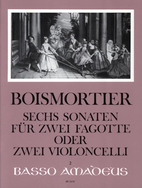 Joseph Bodin de Boismortier - 6 Sonaten Op 14