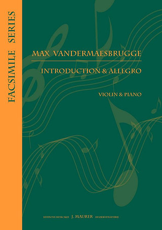 Max Vandermaesbrugge - Introduction e Allegro