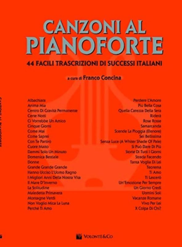 Franco Concina - Canzoni Al Pianoforte