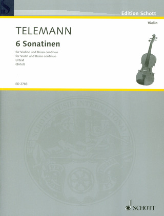 Georg Philipp Telemann: 6 Sonatinen