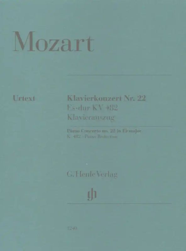 Wolfgang Amadeus Mozart - Piano Concerto no. 22 E flat major K. 482
