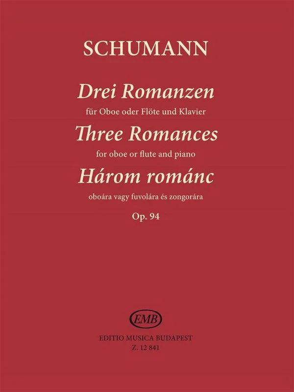 Robert Schumann - Drei Romanzen op. 94