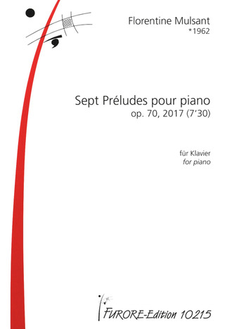 Florentine Mulsant - Sept Préludes pour piano  op. 70