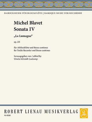 Michel Blavet - Sonata IV
