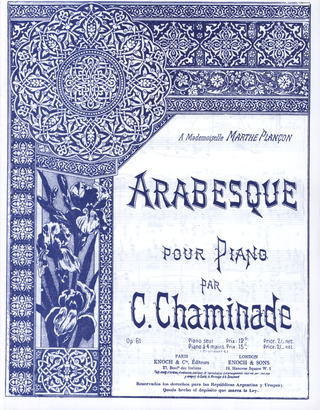 Cécile Chaminade - Arabesque Op.61