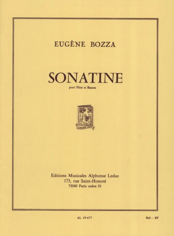 Eugène Bozza - Sonatine