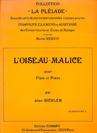 Jean Sichler - L'Oiseau malice