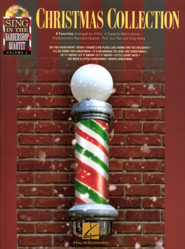 Christmas Collection - Sing In The Barbershop Quartet Volume 5 (Book/CD)