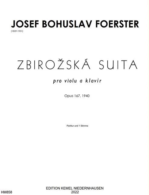 Josef Bohuslav Foerster - Zbirožská suita, op. 167